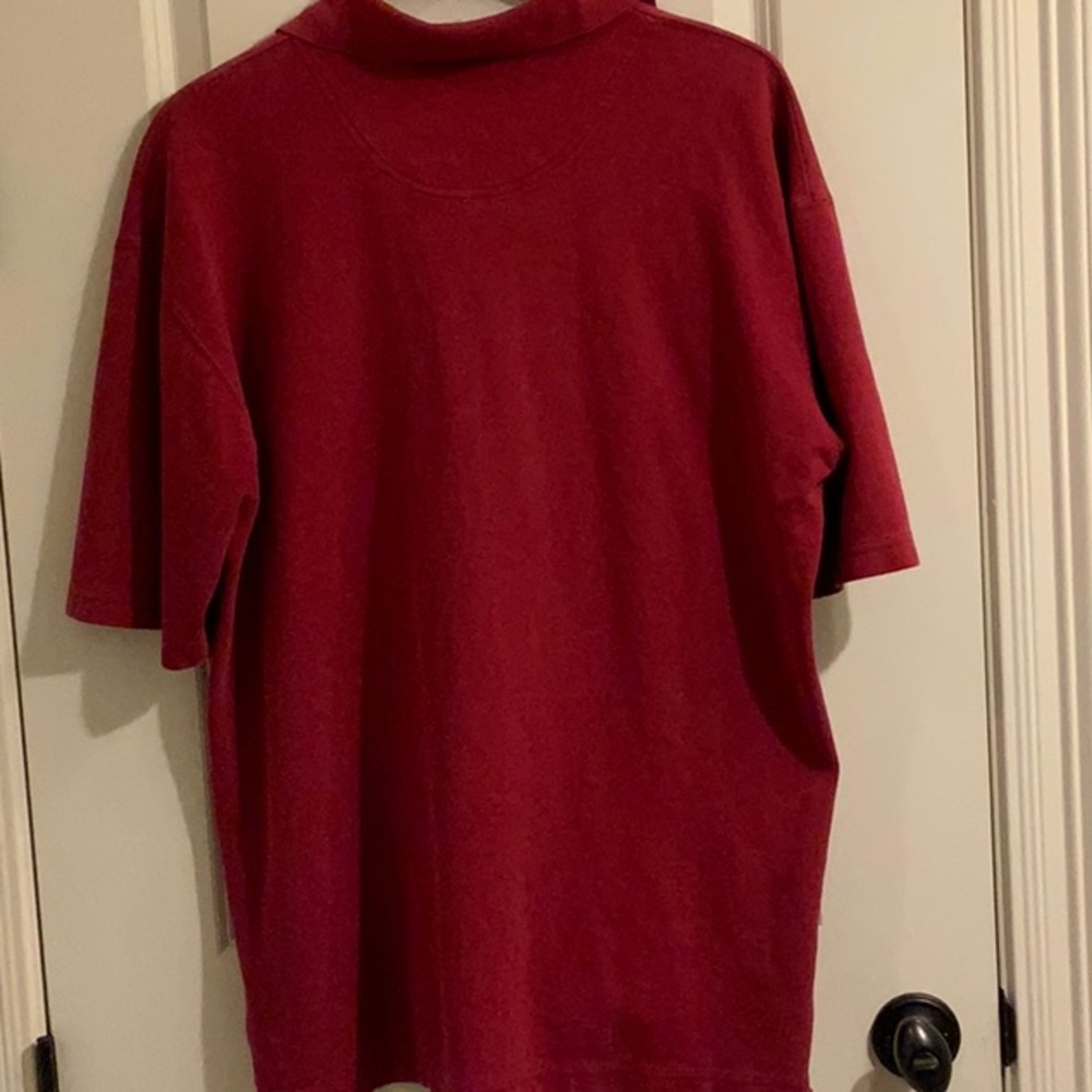 Timberland Red Polo Shirt with logo - Picture 2 of 11